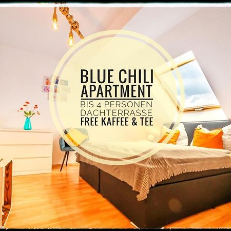 Blue Chili 19 Schoene Dachterasse Zentral Modern Bis 4 Pers Magdeburg Bagian luar foto